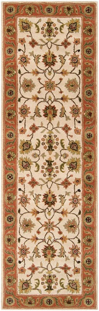 Surya Crowne Crn-6004 Beige, Camel, Dark Brown, Black Area Rug