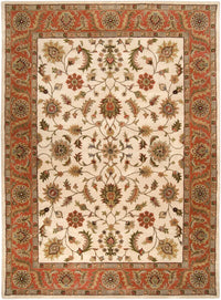 Surya Crowne Crn-6004 Beige, Camel, Dark Brown, Black Area Rug