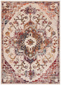 Safavieh Crystal Crs501F Light Blue / Burgundy Area Rug