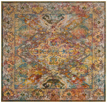 Safavieh Crystal Crs516A Light Blue / Orange Area Rug