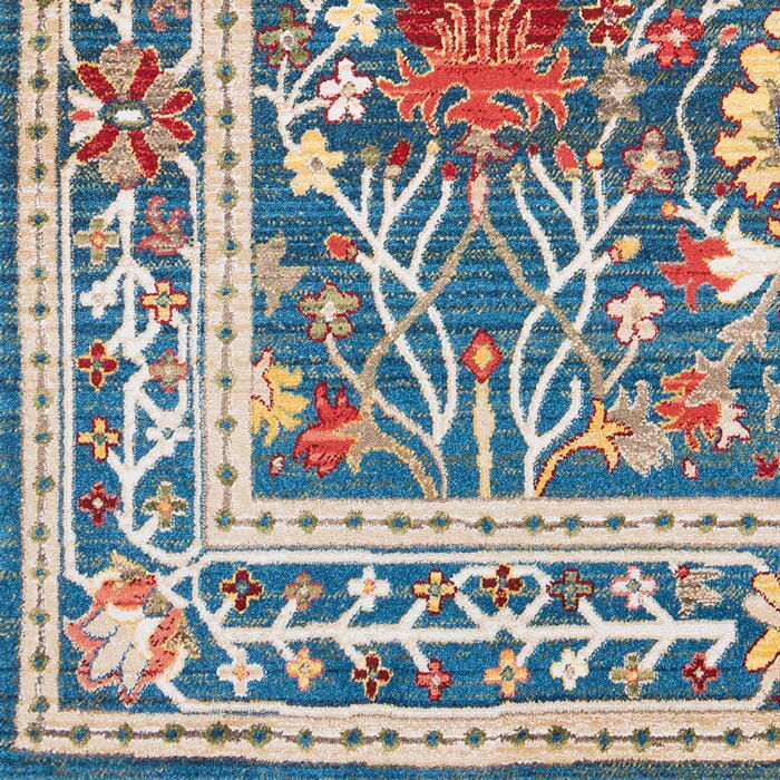 Surya Crafty Crt-2308 Navy, Khaki, White, Burnt Orange Rugs.