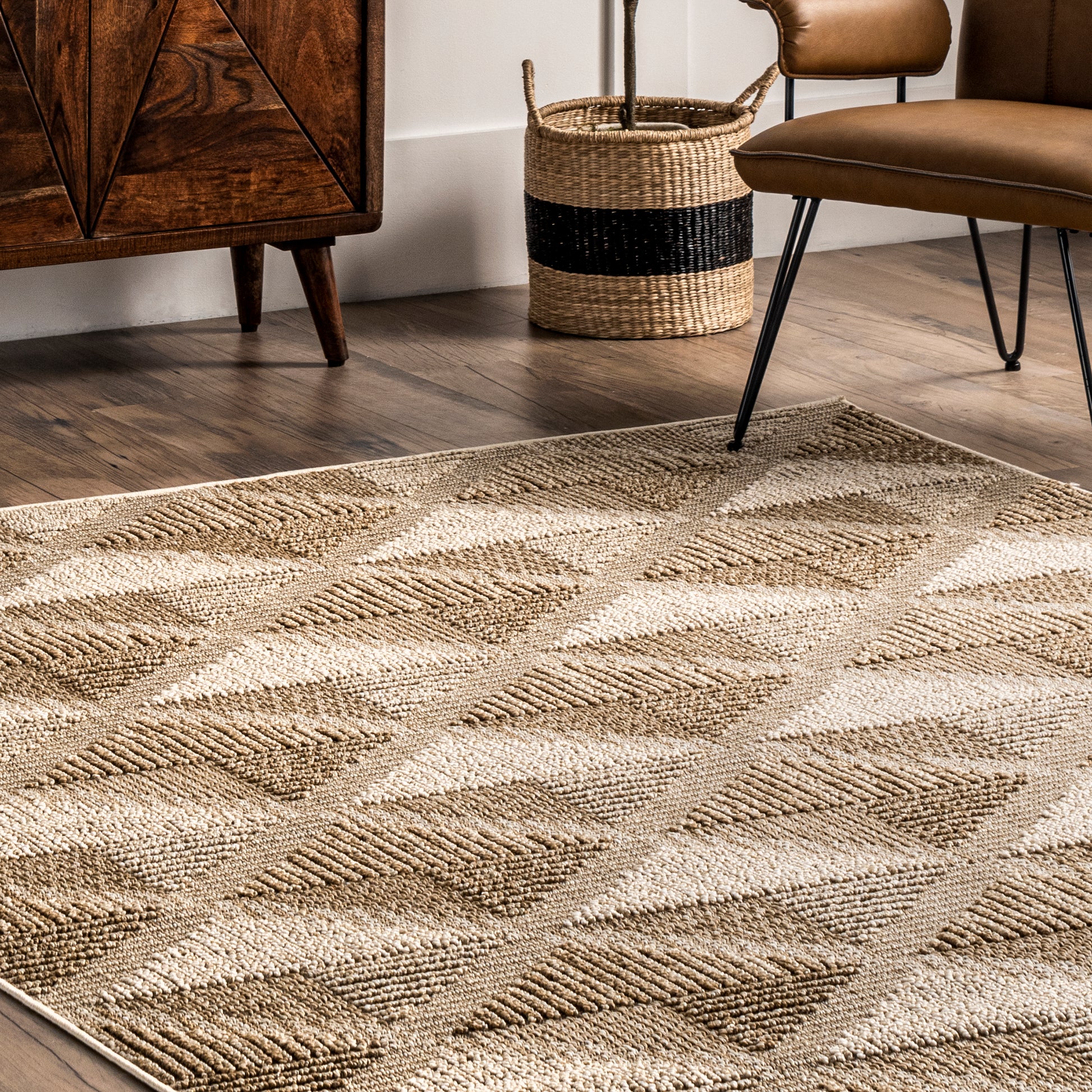 Nuloom Tamia Trellis Nta2911A Beige Area Rug