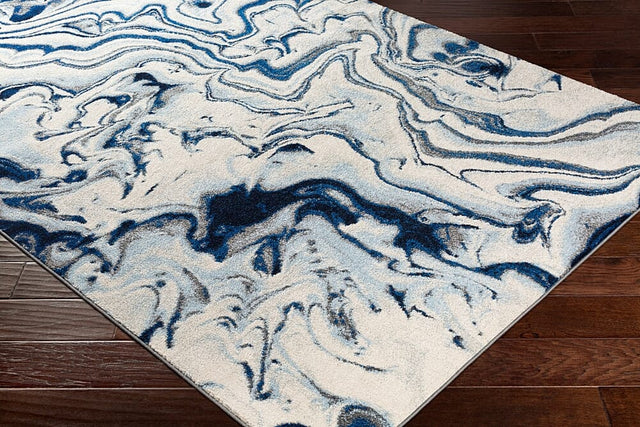 Surya Chelsea Csa-2320 Dark Blue, Navy, Pale Blue Rugs.