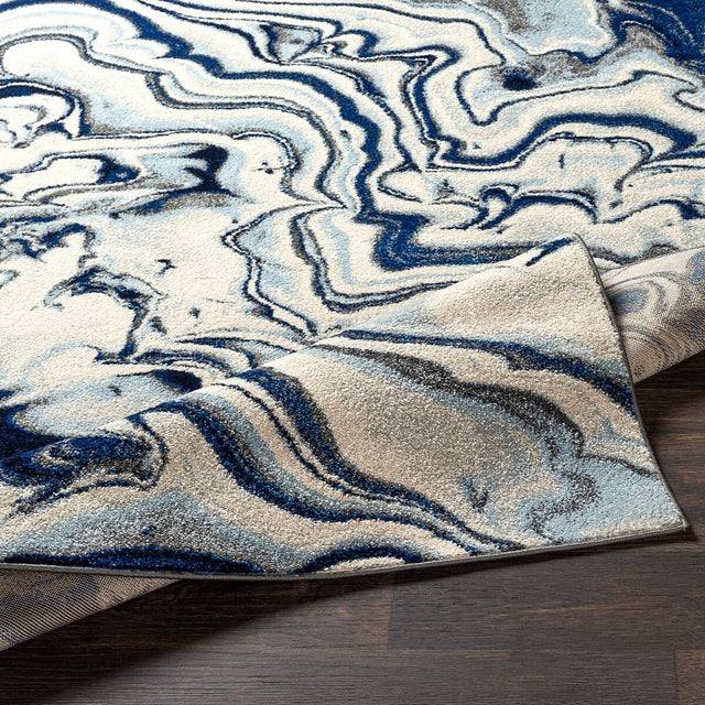 Surya Chelsea Csa-2320 Dark Blue, Navy, Pale Blue Rugs.