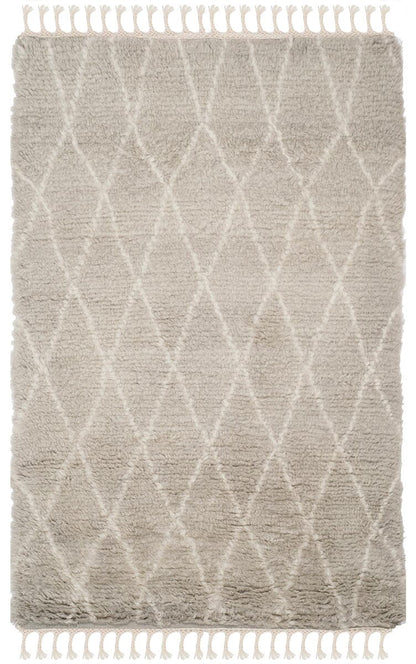 Safavieh Casablanca Csb145D Grey / Ivory Geometric Area Rug