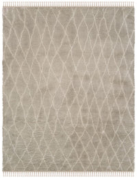 Safavieh Casablanca Csb145D Grey / Ivory Geometric Area Rug