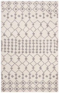 Safavieh Casablanca Csb203G Ivory / Silver Moroccan Area Rug