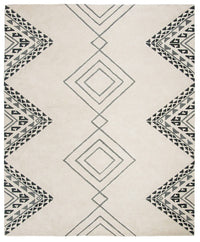 Safavieh Casablanca Csb301A Ivory / Grey Moroccan Area Rug