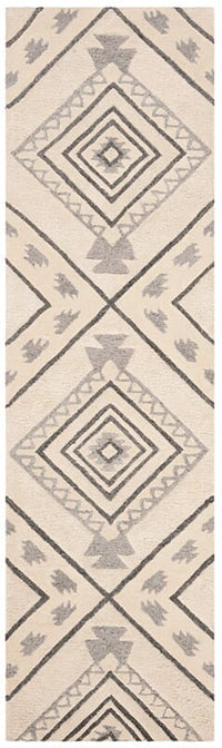 Safavieh Casablanca Csb302A Ivory / Grey Moroccan Area Rug