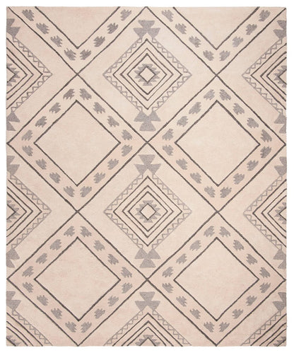 Safavieh Casablanca Csb302A Ivory / Grey Moroccan Area Rug