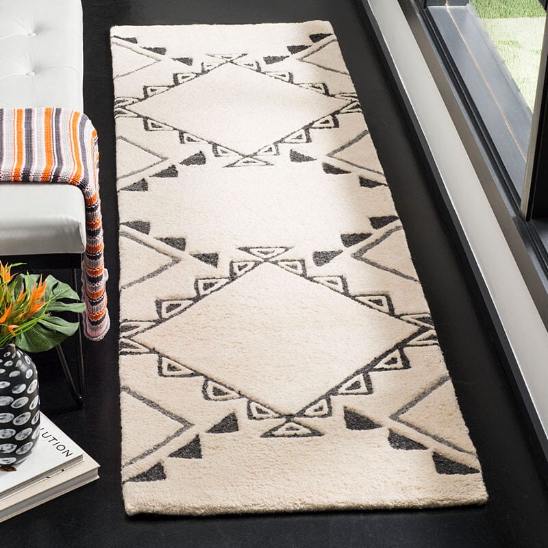 Safavieh Casablanca Csb303A Ivory / Grey Moroccan Area Rug