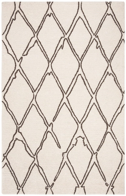 Safavieh Casablanca Csb350F Ivory / Grey Moroccan Area Rug