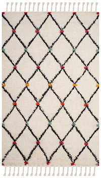 Safavieh Casablanca Csb728A Ivory / Multi Geometric Area Rug