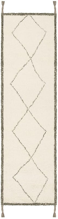 Safavieh Casablanca Csb911A Ivory / Charcoal Moroccan Area Rug