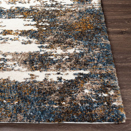 Surya Celestial Shag Csg-2308 Denim, Navy, Cream, Medium Gray Rugs.