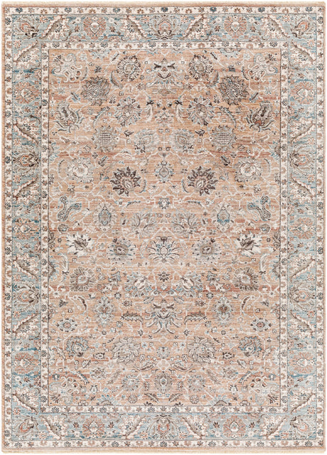 Surya Carlisle Csi-2300 Mauve, Pale Blue Rug.