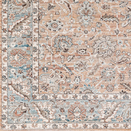 Surya Carlisle Csi-2300 Mauve, Pale Blue Rug.