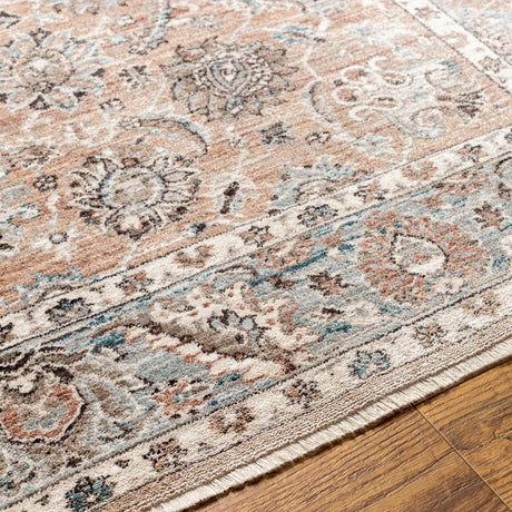 Surya Carlisle Csi-2300 Mauve, Pale Blue Rug.