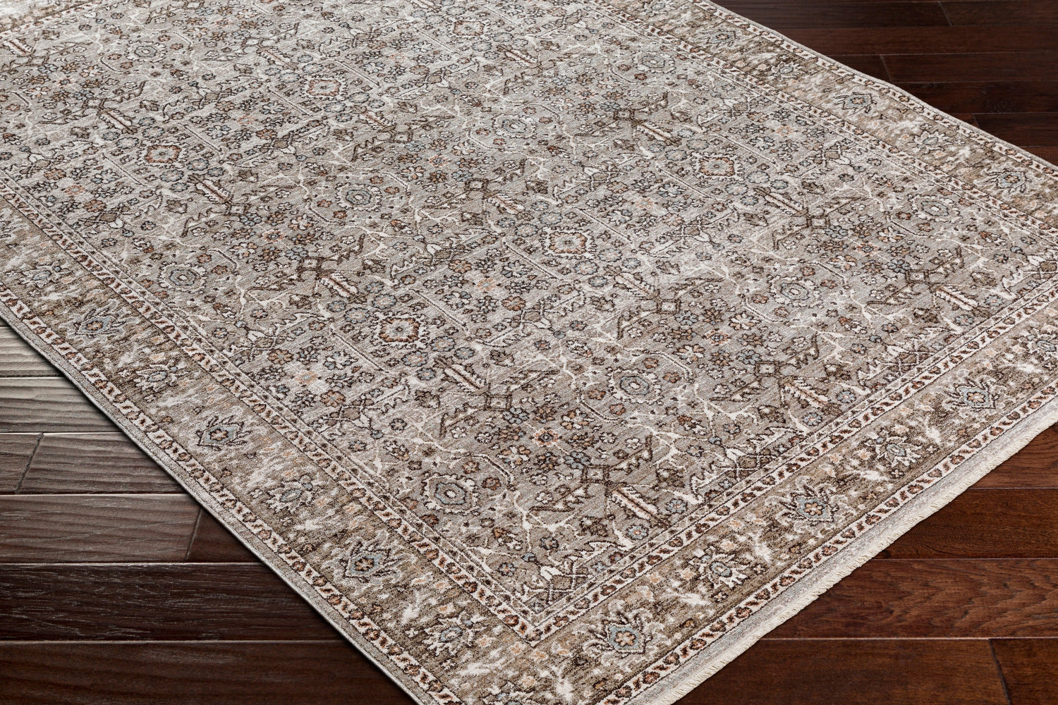 Surya Carlisle Csi-2301 Dusty Sage, Light Gray Rug.