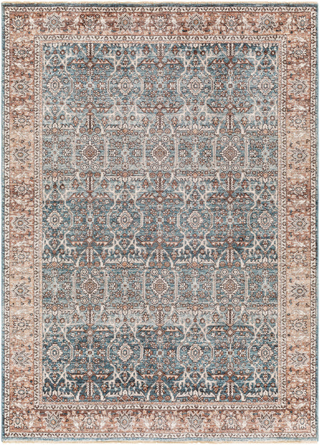 Surya Carlisle Csi-2303 Pale Blue, Dusty Pink Rug.