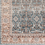 Surya Carlisle Csi-2303 Pale Blue, Dusty Pink Rug.