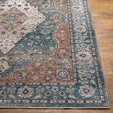 Surya Carlisle Csi-2304 Dark Blue, Pale Blue Rug.