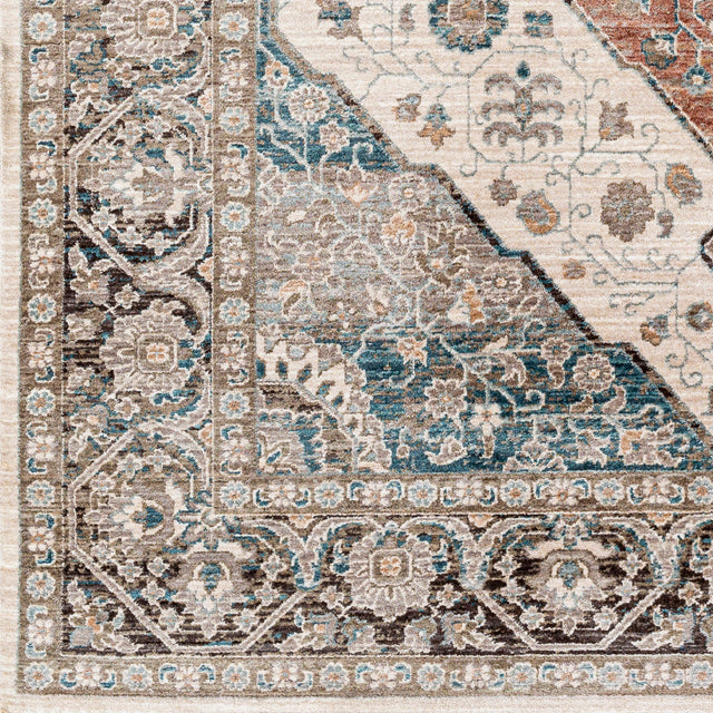 Surya Carlisle Csi-2306 Light Sage, Pale Blue Rug.