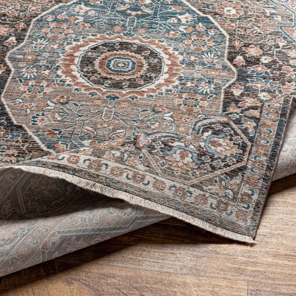 Surya Carlisle Csi-2307 Dusty Pink, Sage Rug.