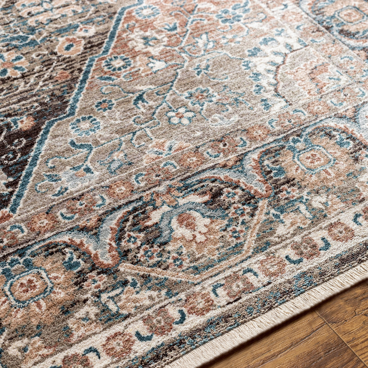 Surya Carlisle Csi-2307 Dusty Pink, Sage Rug.