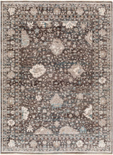 Surya Carlisle Csi-2308 Dark Brown, Ivory Rug.