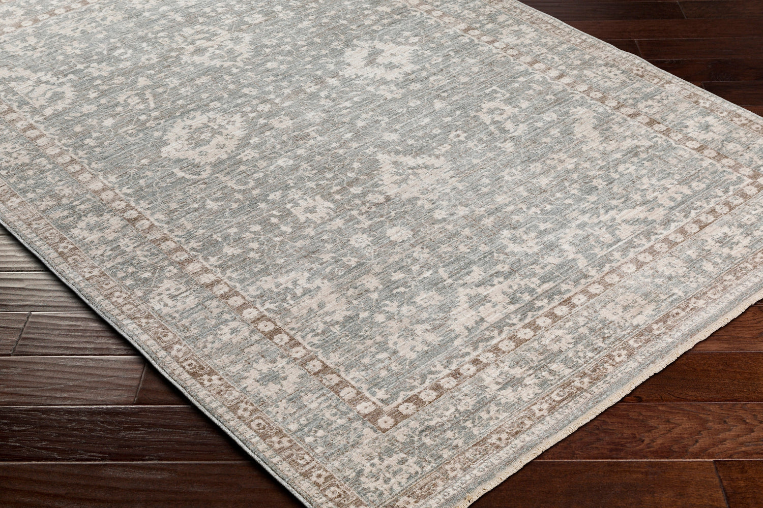 Surya Carlisle Csi-2309 Light Sage, Pale Blue Rug.