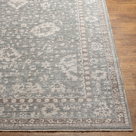 Surya Carlisle Csi-2309 Light Sage, Pale Blue Rug.