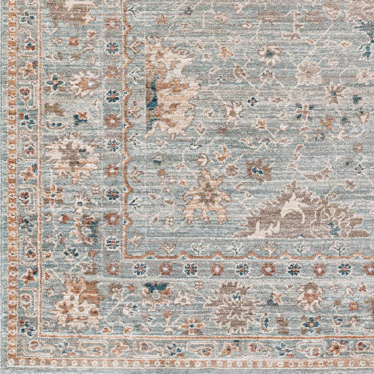 Surya Carlisle Csi-2310 Seafoam, Pale Blue Rug.
