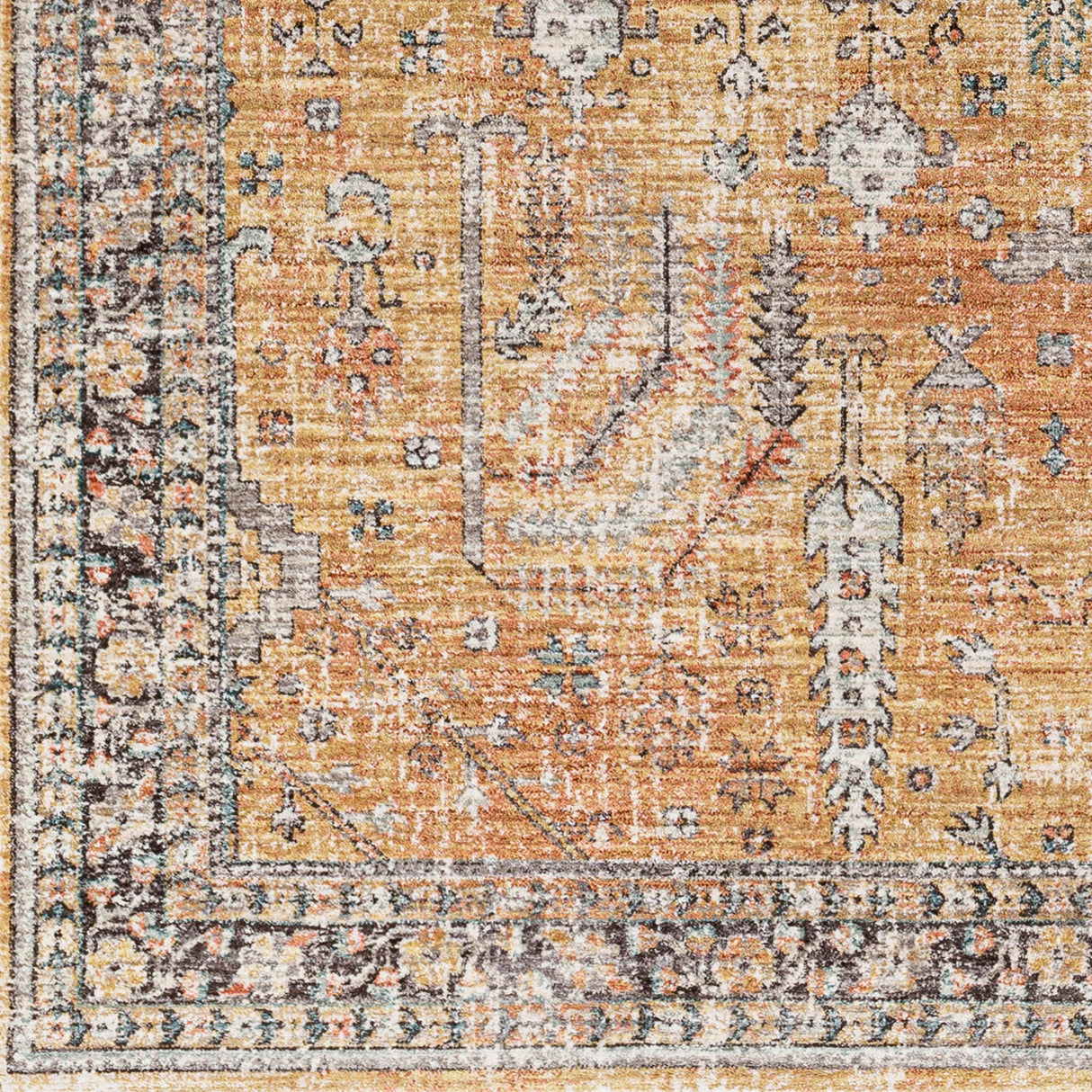 Surya Carlisle Csi-2316 Yellow & Gold Rug.