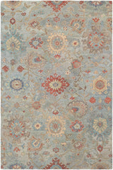 Surya Classic Nouveau Csn-1004 Emerald, Khaki, Wheat, Tan, Aqua Rugs.