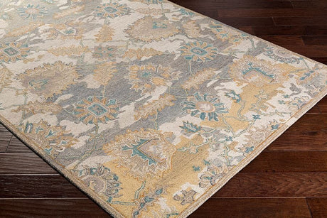 Surya Classic Nouveau Csn-1008 Cream, Medium Gray, Camel, Wheat Rugs.