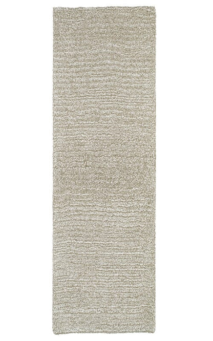 Kaleen Cotton Bloom Ctb01-03 Beige , Ivory Tweed Shag Area Rug