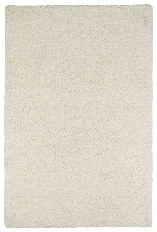 Kaleen Cotton Bloom Ctb01-76 White Shag Area Rug