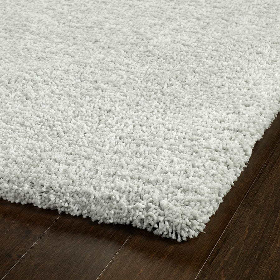 Kaleen Cotton Bloom Ctb01-77 Silver Shag Area Rug