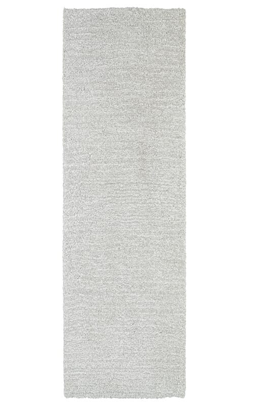 Kaleen Cotton Bloom Ctb01-77 Silver Shag Area Rug