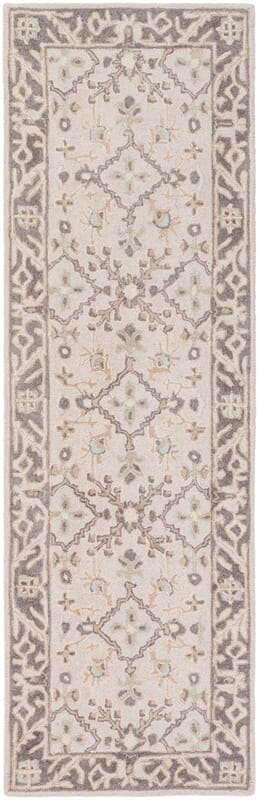 Surya Castille Ctl-2000 Taupe, Charcoal, Ivory, Camel Area Rug