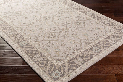 Surya Castille Ctl-2000 Taupe, Charcoal, Ivory, Camel Area Rug