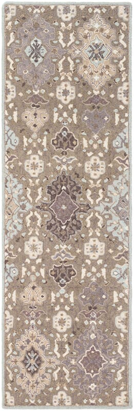 Surya Castille Ctl-2006 Taupe, Light Gray, Charcoal, Black Area Rug