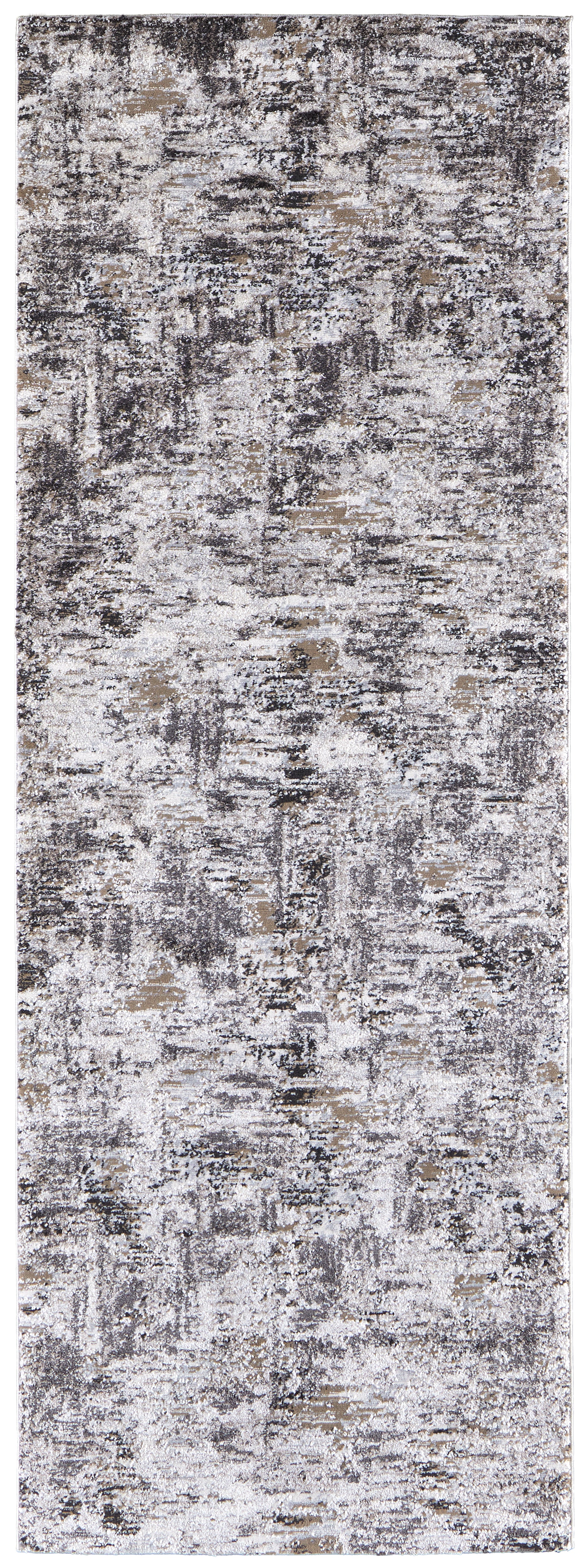 Feizy Vancouver 39Fhf Ivory/Charcoal Area Rug