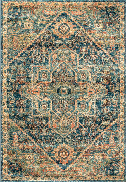 Nuloom Tabetha Tribal Nta3194B Olive Area Rug