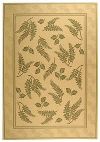 Safavieh Courtyard Cy0772-1E01 Natural / Olive Floral / Country Area Rug