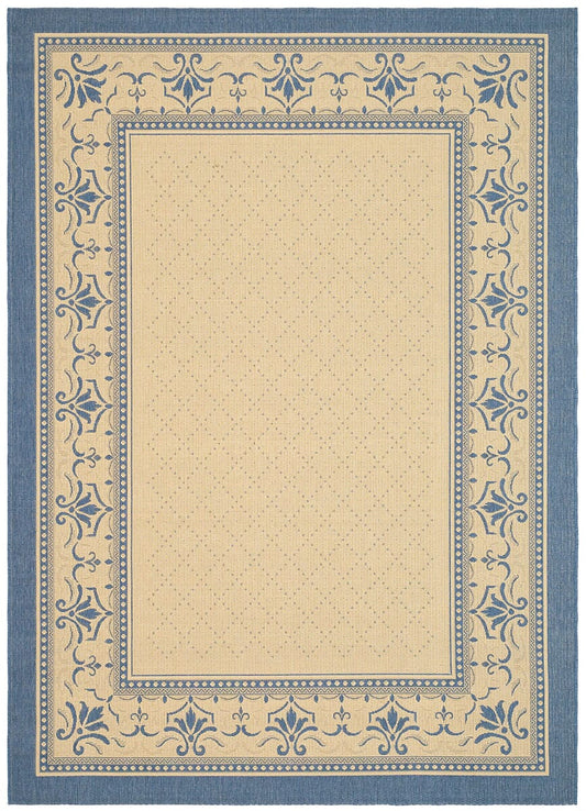 Safavieh Courtyard cy0901-3101 Natural / Blue Area Rug