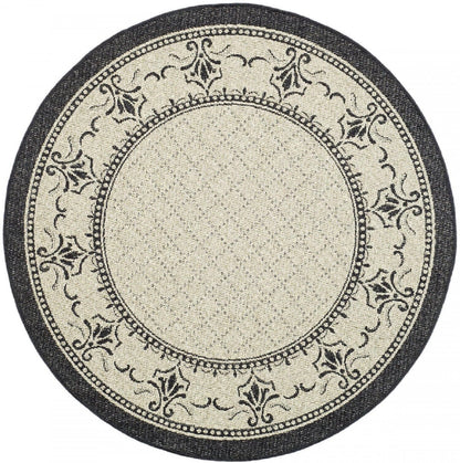 Safavieh Courtyard cy0901-3901 Sand / Black Area Rug