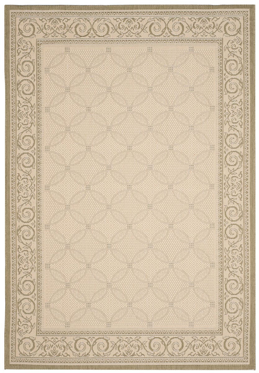 Safavieh Courtyard cy1502-1e01 Natural / Olive Area Rug