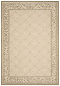 Safavieh Courtyard cy1502-1e01 Natural / Olive Area Rug